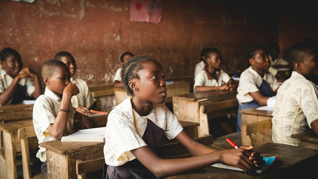 Children in a classroom setting
